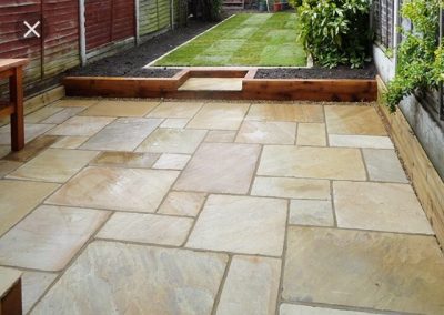 Huyton Patio laying